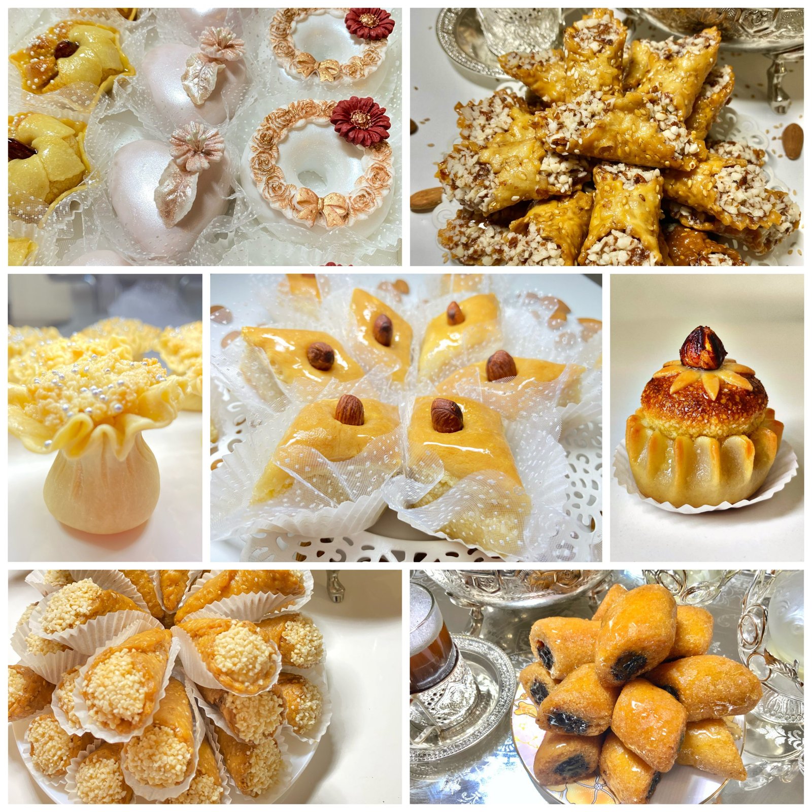 Nos gâteaux orientaux