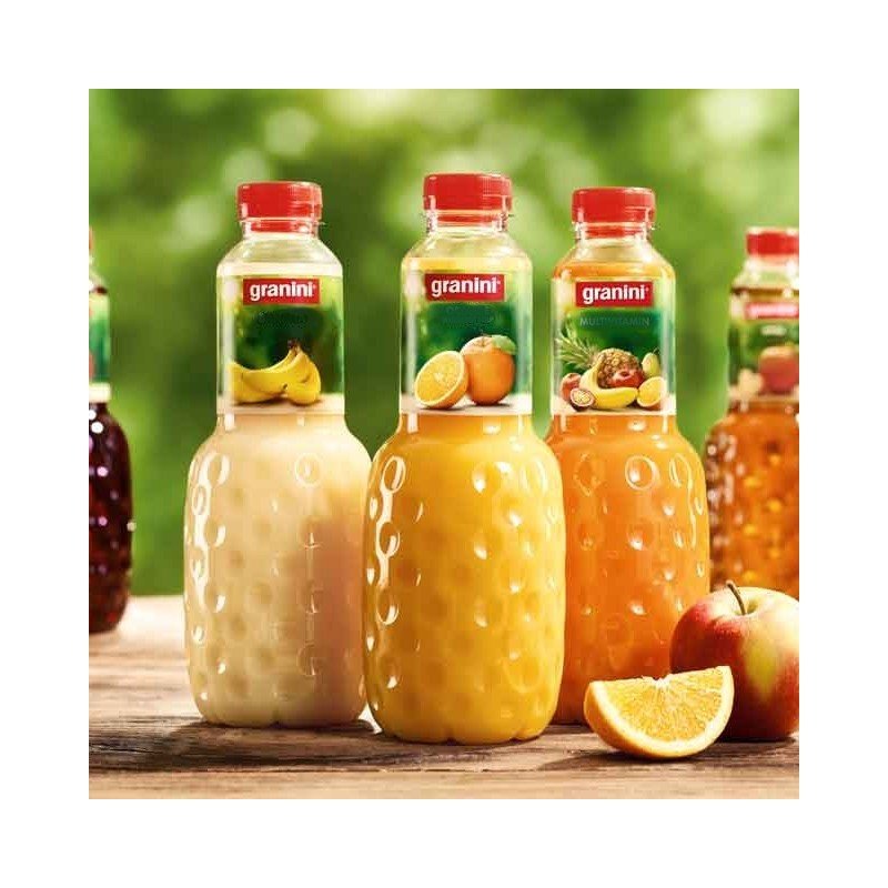 Jus de fruit et boisson en bouteille en verre consignée